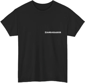 Front of Ambassador Tee